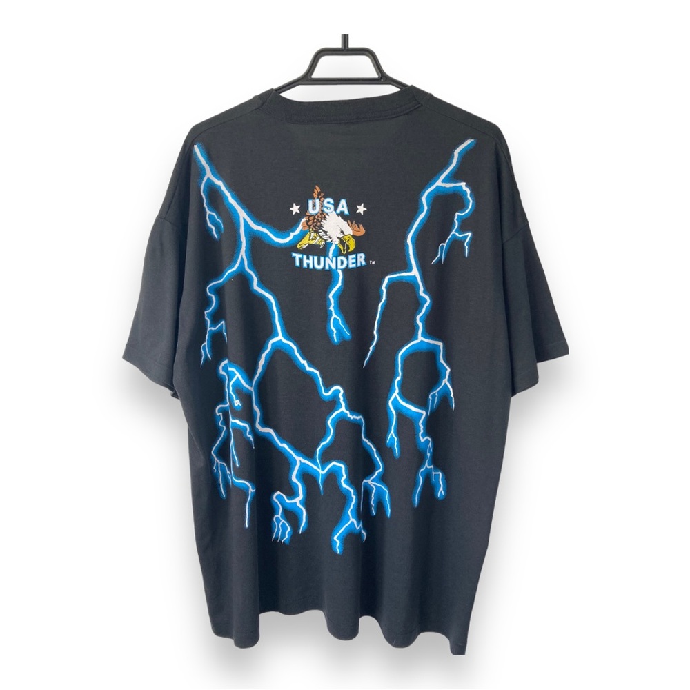 USA Thunder Black Eagle Brazos Sportswear Oversized T-shirt - Picture 4 of 10
